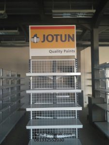 Rak Supermarket Project Bima (Supermarket Bahan Bangunan)